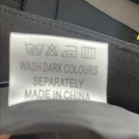 Black Women's Tailored Blazer with Gold Pin Details - Picture 9 of 11